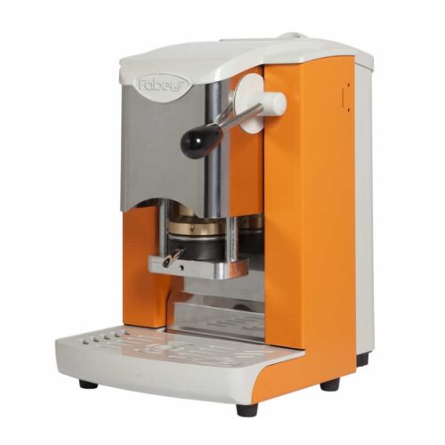 faber-espresso-machine-ORANGE-GRAY